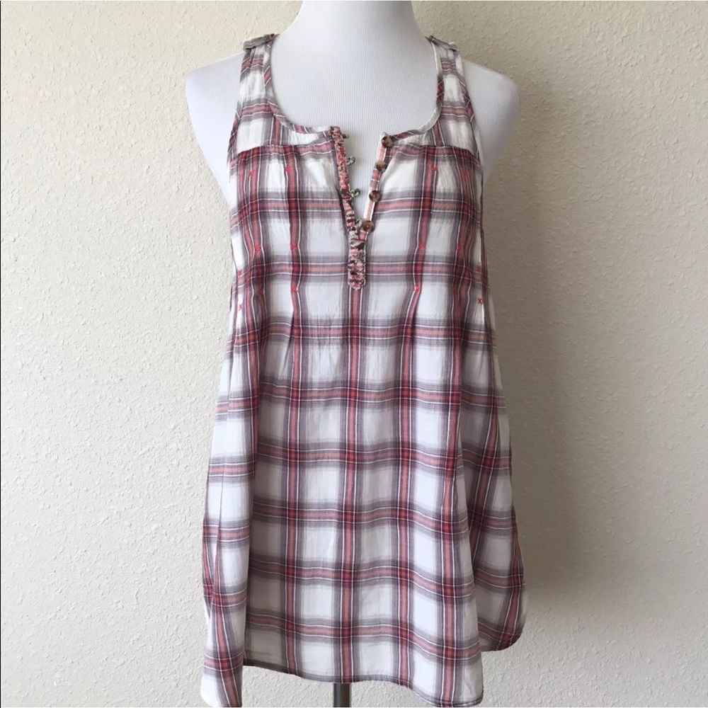 Free People Racerback Tank Top Sz 8